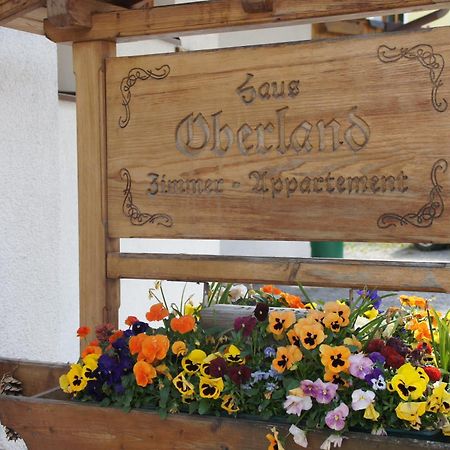 장크트안톤암아를베르크 Haus Oberland B&B 외부 사진