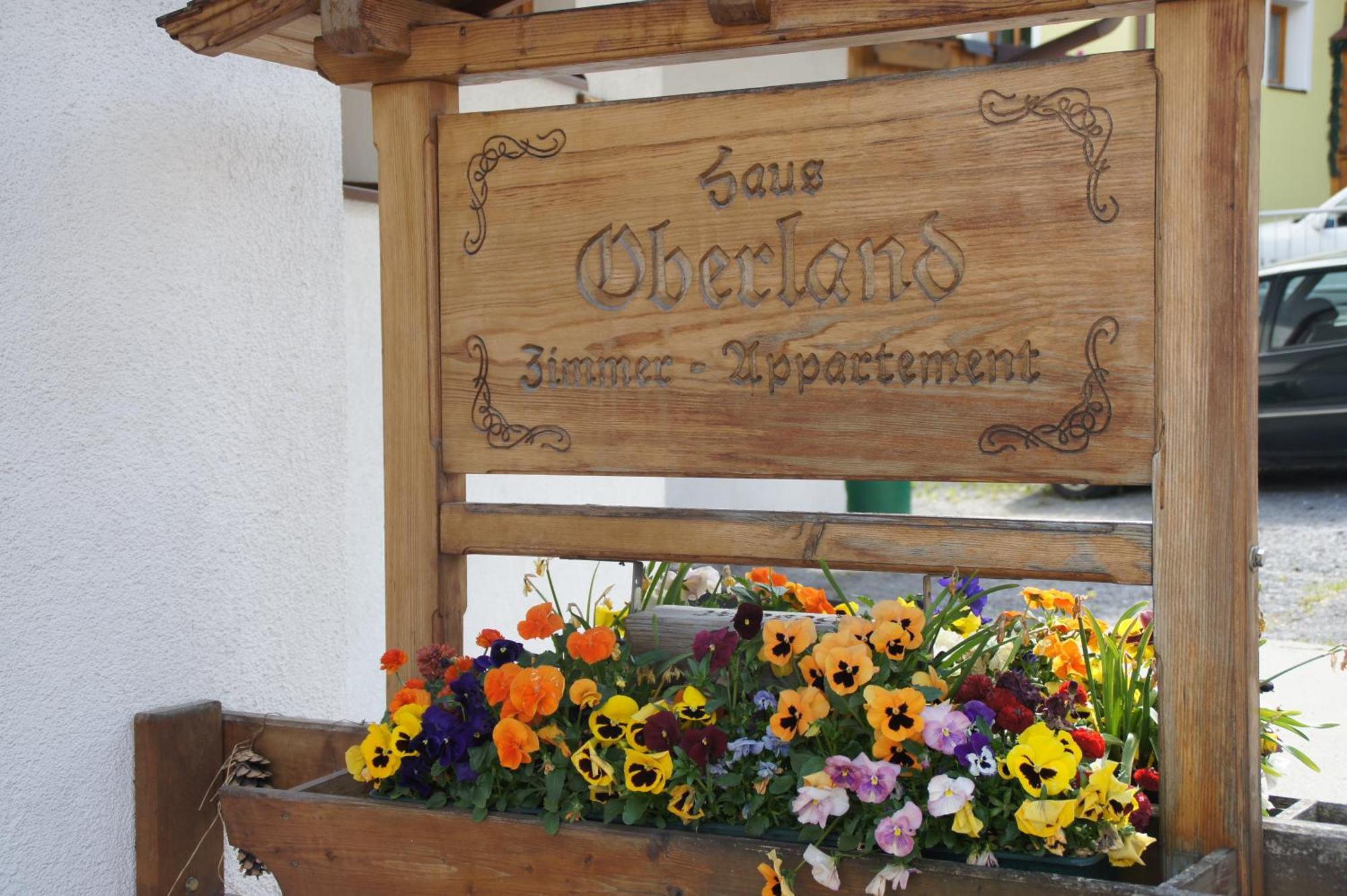 장크트안톤암아를베르크 Haus Oberland B&B 외부 사진